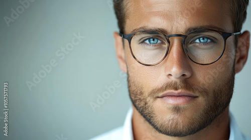 Casual Business Man On Whit...