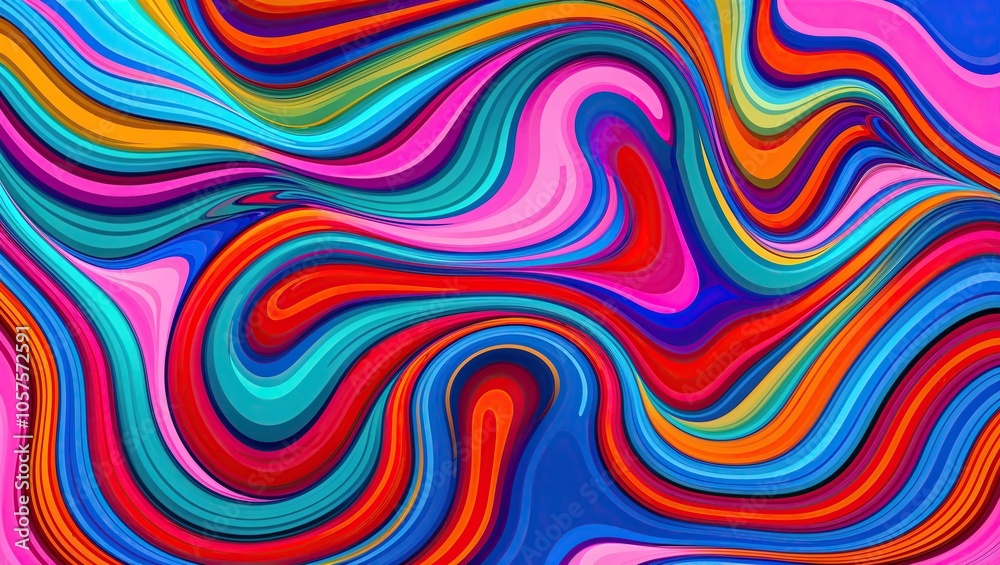 Colorful wavy swirly texture Colorful wavy swirly texture