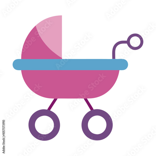 baby carriage icon photo