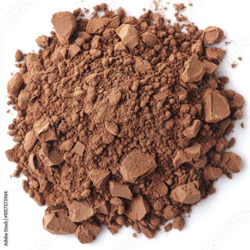 Cocoa Powder Isolated