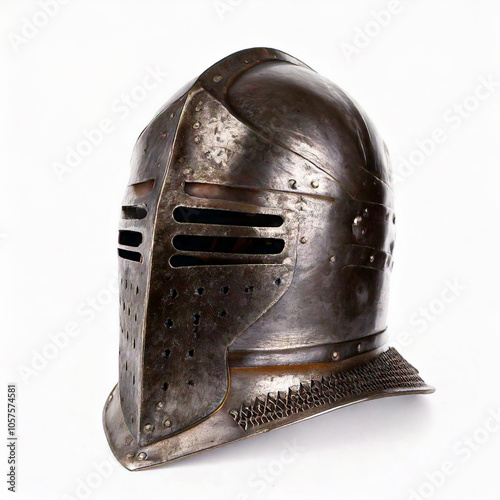 Helmet isolated on white background studio shot