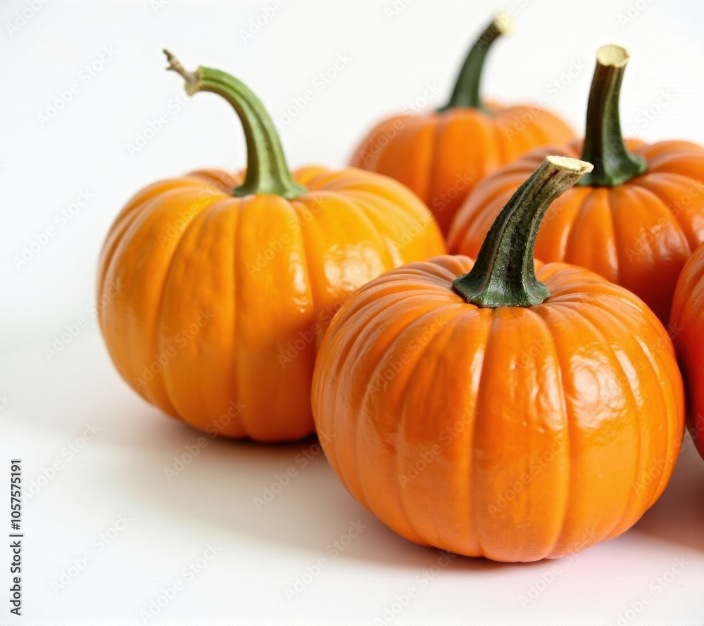 pumpkins different vegetables on white background pumpkins different vegetables on white background