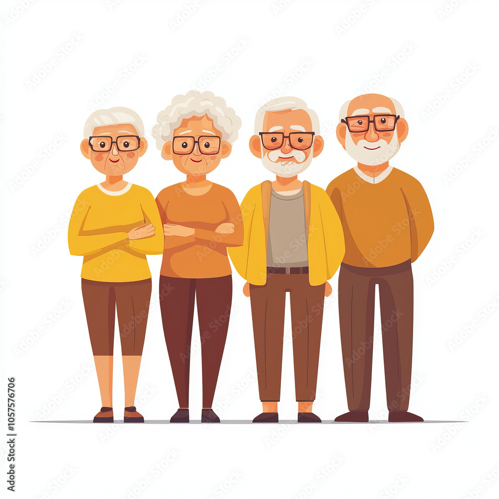 Elderly Group Isolated Elderly Group Isolated
