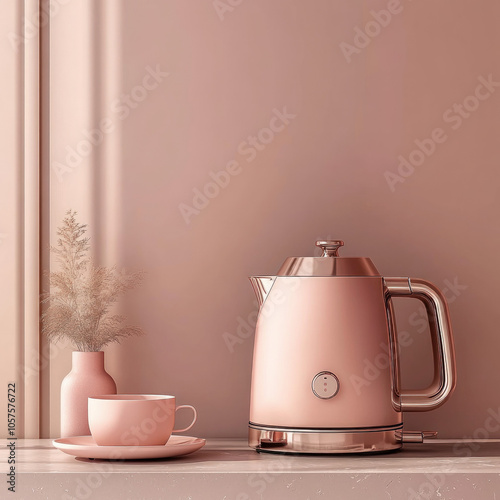 Electric Kettle Isolated photo