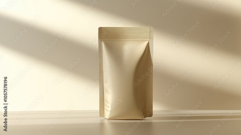 A stand up pouch featuring a transparent window elegantly showcases your product offering an ideal presentation A stand up pouch featuring a transparent window elegantly showcases your product offering an ideal presentation