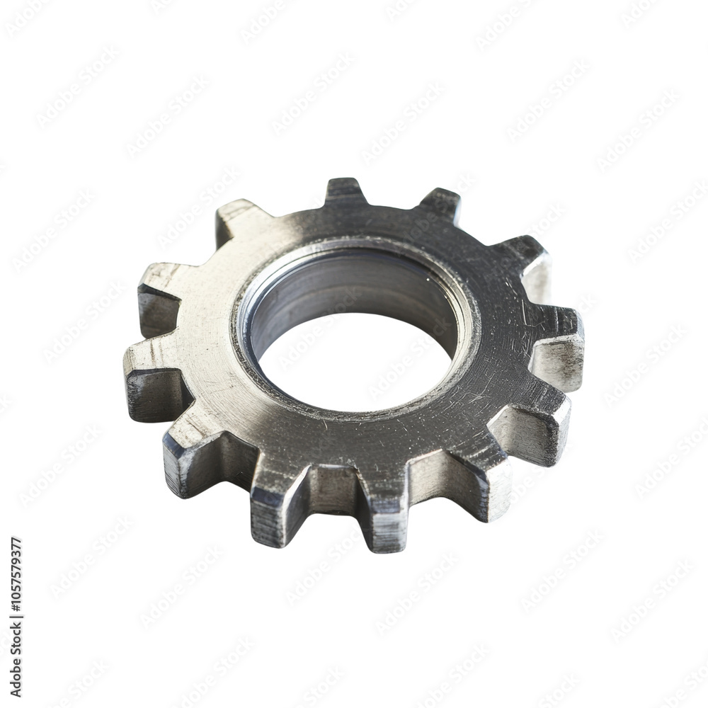 Metal gears isolated transparent background Metal gears isolated transparent background