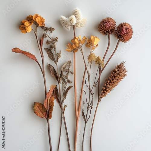 Garden Weeds Isolated