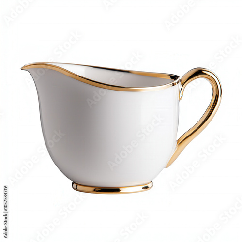 Gravy Boat Isolated