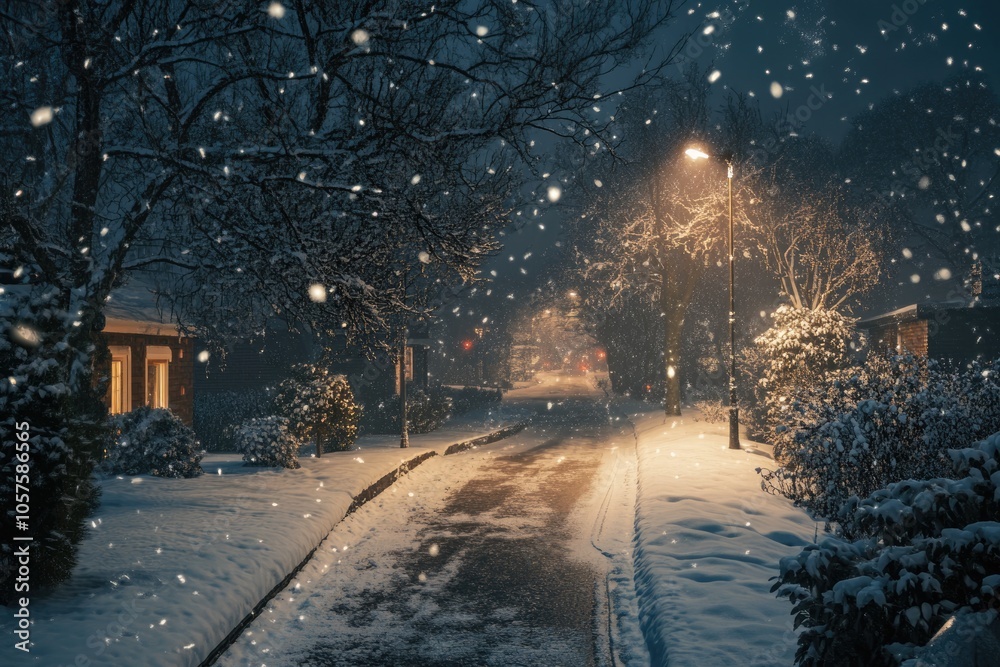 snowing snowing
