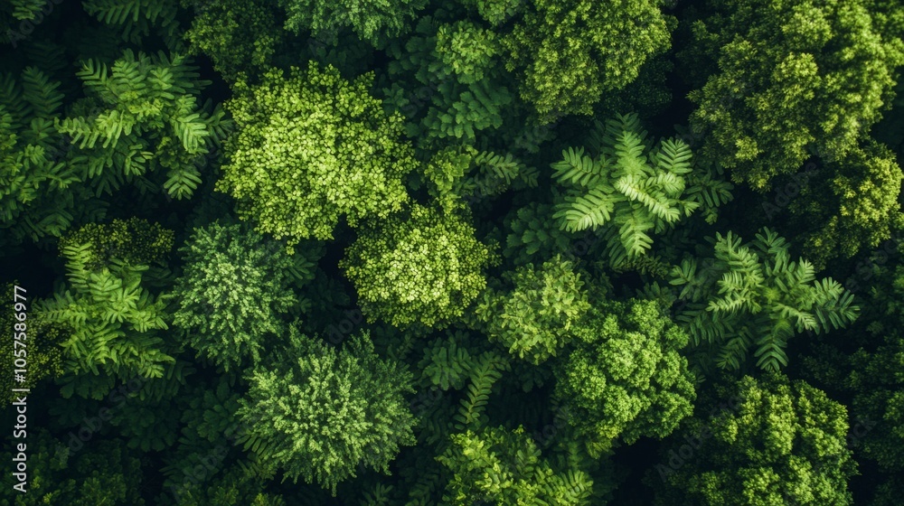 Lush Green Forest Canopy Lush Green Forest Canopy