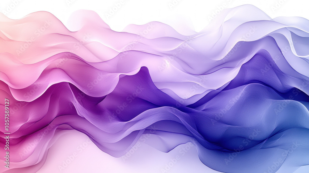 Minimalist Abstract Background Showcasing Soft, Flowing Curves In Varying Shades Of Lavender And Violet, Designed To Evoke Tranquility And Creativity Minimalist Abstract Background Showcasing Soft, Flowing Curves In Varying Shades Of Lavender And Violet, Designed To Evoke Tranquility And Creativity