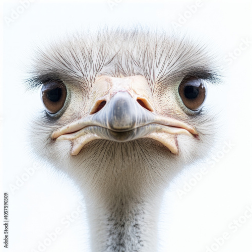 Ostrich Isolated