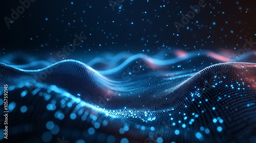 Digital Waveform Background