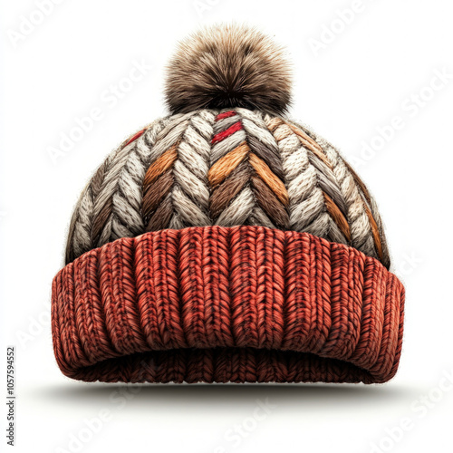 Ski Hat Isolated