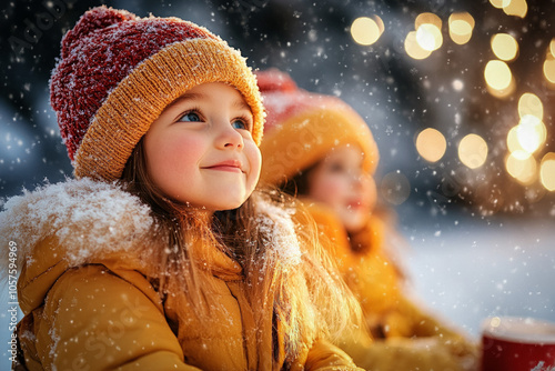Snowy Outdoor Christmas Par...