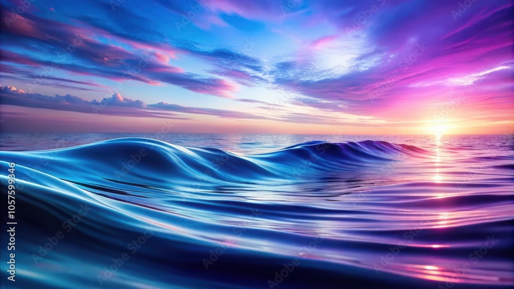 Fluent Abstract Waves in Blue and Purple Tones Blend Seamlessly Tranquil Background Fluent Abstract Waves in Blue and Purple Tones Blend Seamlessly Tranquil Background
