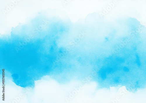 水色の水彩の背景