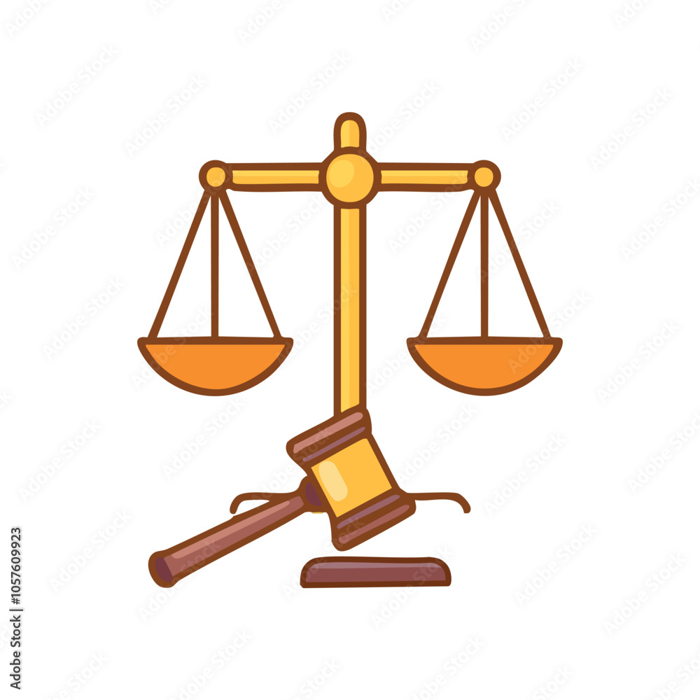 Justice scales and gavel. Legal fairness, balance, and judgment symbolized. Scales of justice and gavel represent the pursuit of equity. Justice scales and gavel. Legal fairness, balance, and judgment symbolized. Scales of justice and gavel represent the pursuit of equity.