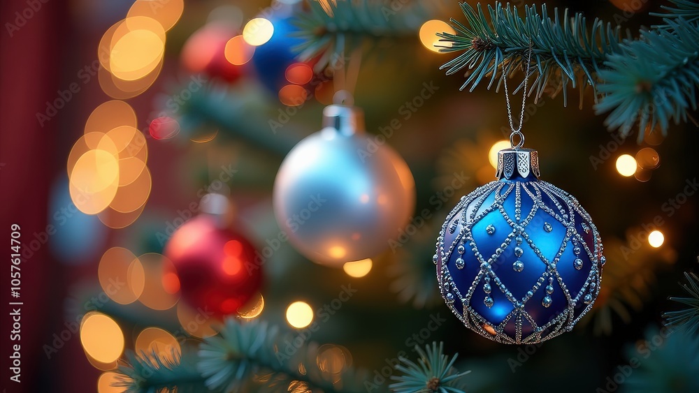 christmas tree with lights