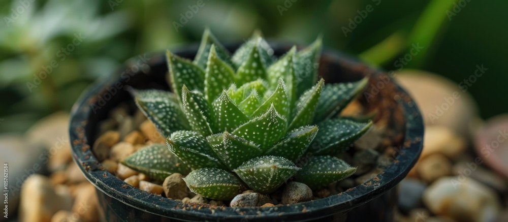 Haworthia Retusa Young Green Succulent Plant