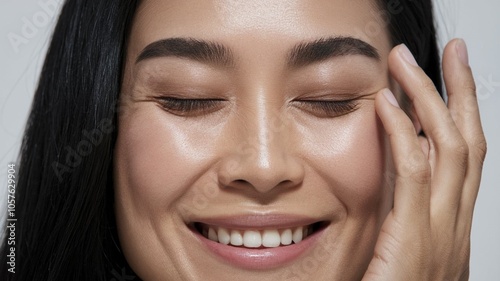 portrait of a woman close up