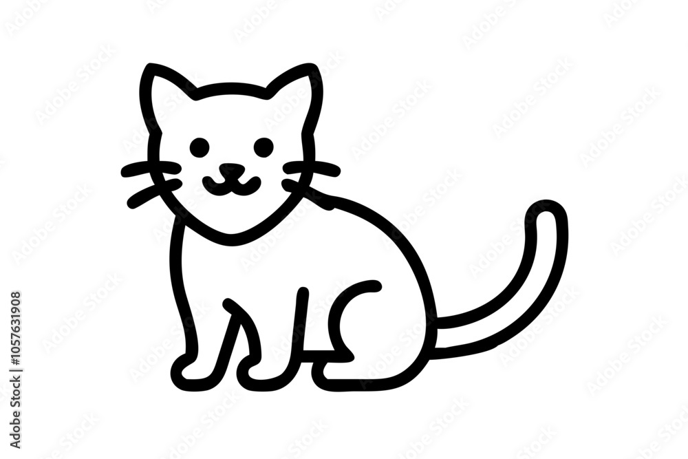 Elegant Cat Silhouettes Vector Illustration Collection Elegant Cat Silhouettes Vector Illustration Collection