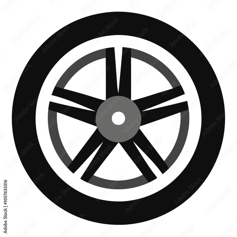 car wheel icon car wheel icon