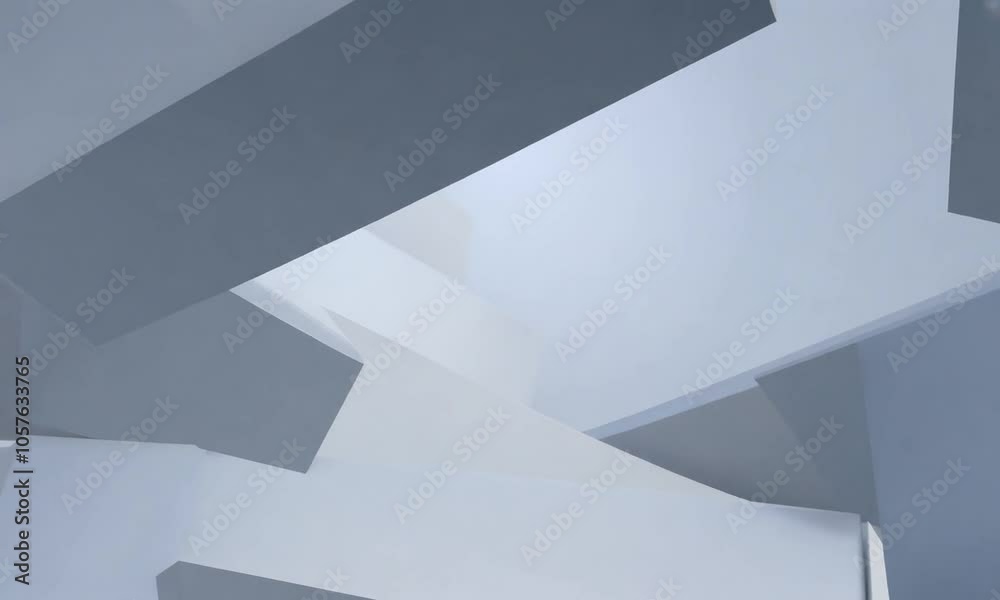 Abstract Architecture with Geometric Shapes Abstract Architecture with Geometric Shapes