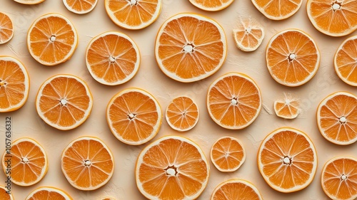 orange slices background