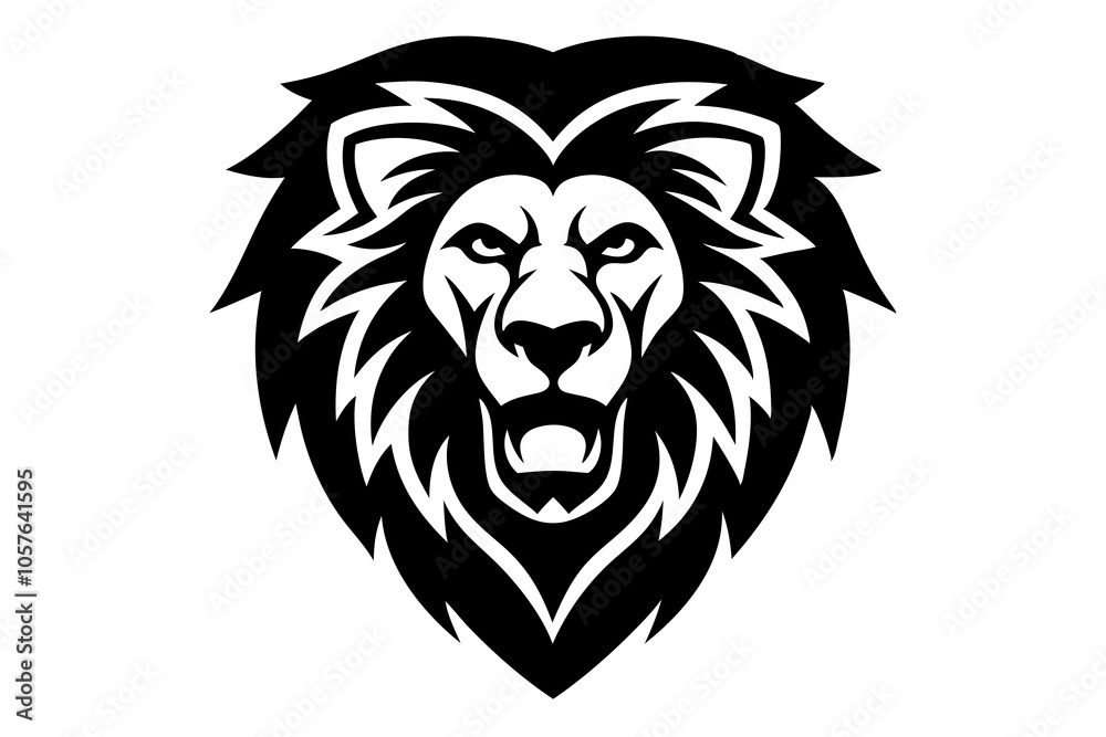 Leopard Head Vector Isolated on White Background for Design Use Leopard Head Vector Isolated on White Background for Design Use