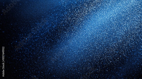 Blue sky with a lot of stars and a blue background