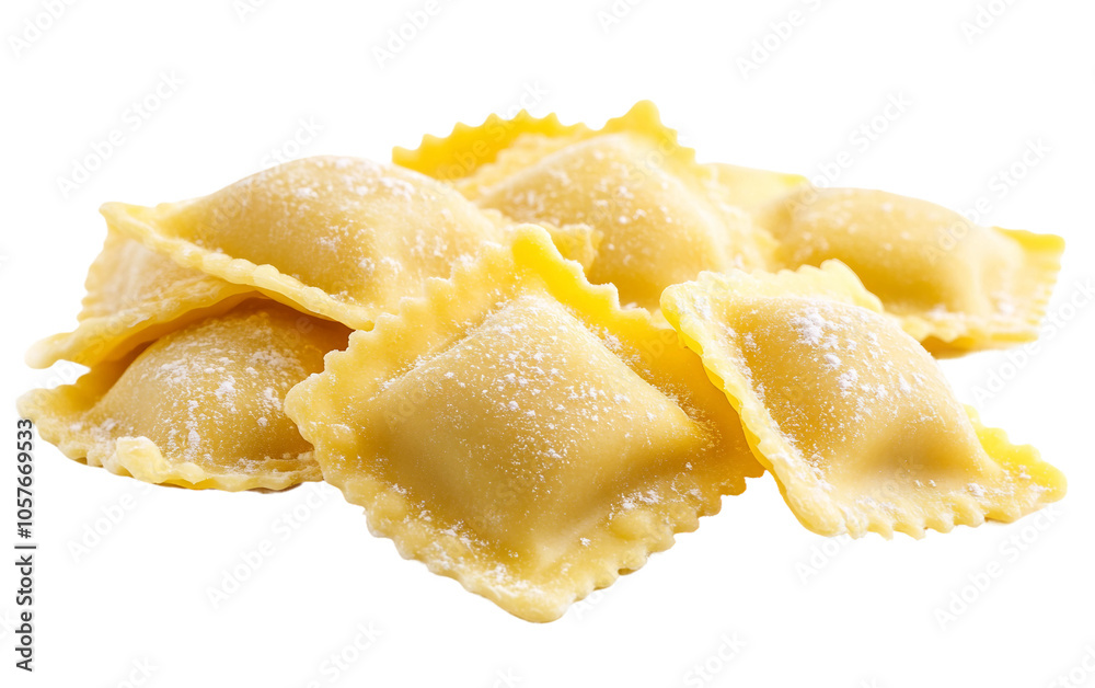 A Delicious Pile of Fresh Ravioli Ready for Cooking or Serving in Italian Cuisine Recipes A Delicious Pile of Fresh Ravioli Ready for Cooking or Serving in Italian Cuisine Recipes