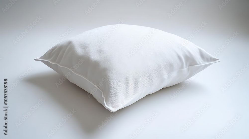 new decorative pillow cover folded neatly on a clean white surface, displaying a modern design with soft textures, creating an inviting and stylish aesthetic perfect for home decor new decorative pillow cover folded neatly on a clean white surface, displaying a modern design with soft textures, creating an inviting and stylish aesthetic perfect for home decor