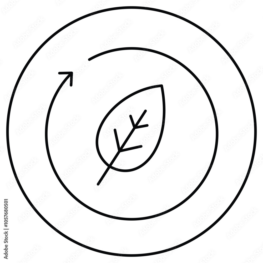 Green Ecology and Sustainability Vector Icon Design Green Ecology and Sustainability Vector Icon Design
