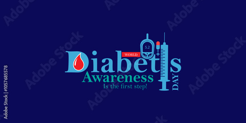 World Diabetes Day. November 14, vector logotype icon. abstract Vector illustration, World diabetic awareness day, World Diabetes Day, Diabetes Vector, Vector Illustration of World Diabetes Day, 
