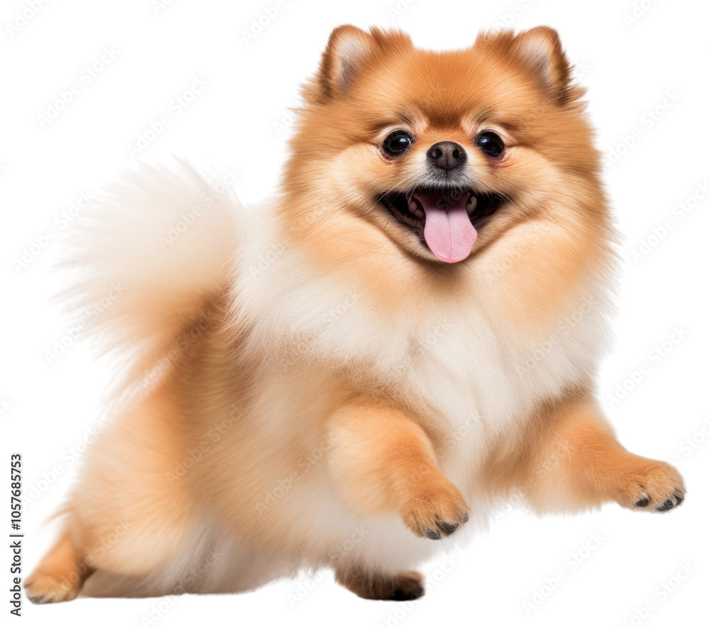 PNG Happy smiling dancing pomeranian mammal animal dog. PNG Happy smiling dancing pomeranian mammal animal dog.