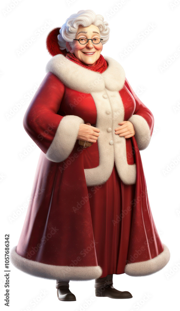 Fototapeta premium PNG Old lady costume figurine adult.