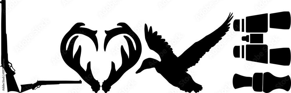 Obraz premium HUNTING SVG Bundle, Hunter SVG Cut Files, Deer Hunter svg, Pheasant Hunting Svg, Duck hunting svg, cricut, clipart, vector, silhouette, png,Hunting SVG Bundle, Hunting Life svg, Hunting Clipart, Hunt 