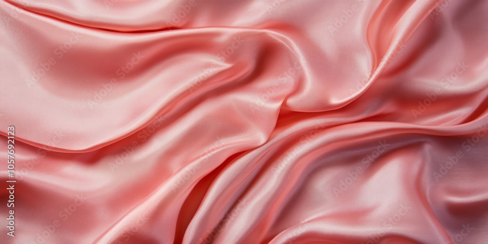 Fototapeta premium pink satin background for bilboard 