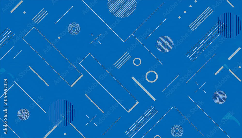 Geometric Blue Abstract Design. Clean lines and shapes. Geometric Blue Abstract Design. Clean lines and shapes.