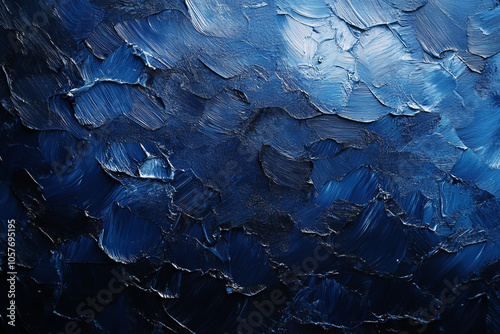 blue paint texture an exploration of abstract and impasto techniques photo