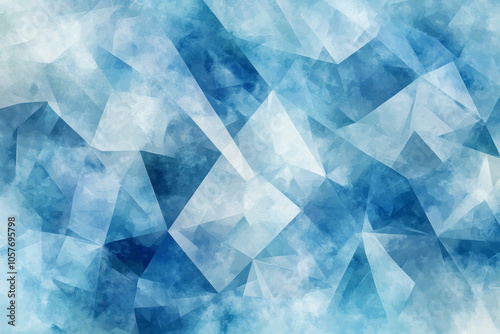 blue abstract geometric background image for creative designs