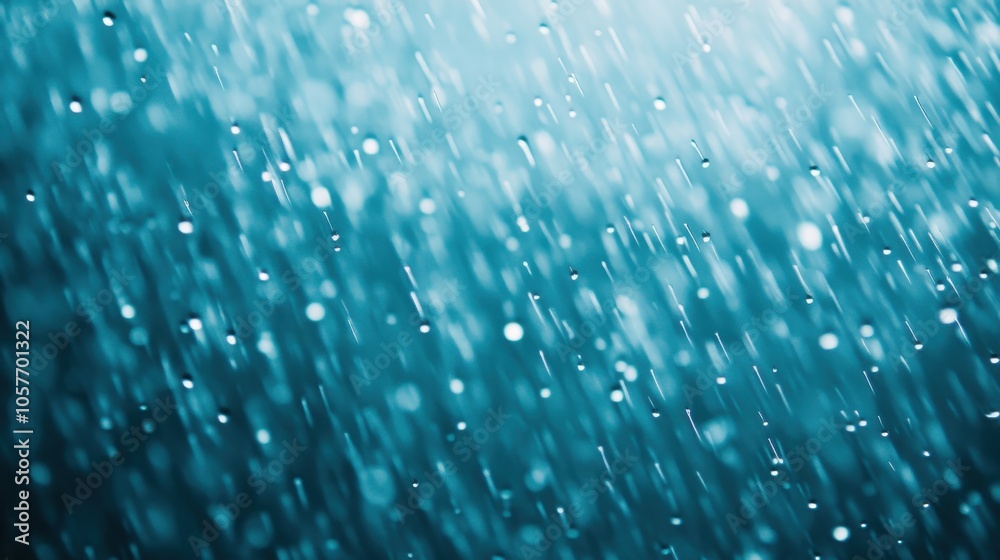 Gentle Rainfall with Light Particles in the Atmosphere Gentle Rainfall with Light Particles in the Atmosphere