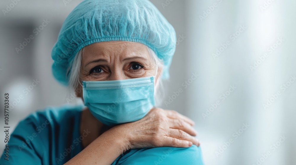 Healthcare Worker Offering Comfort to Patient Healthcare Worker Offering Comfort to Patient