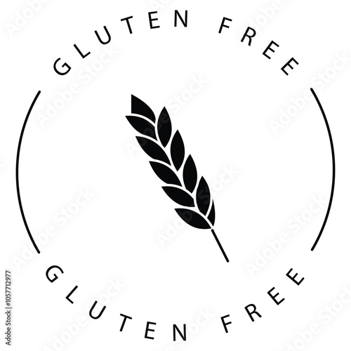 Eco-Friendly Safe Gluten-Free Vector Icon Design