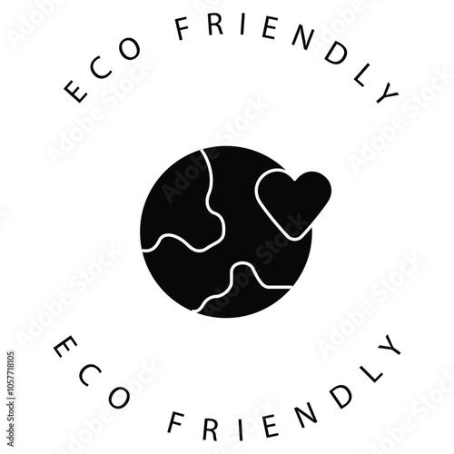 Eco-Friendly Earth Protection Vector Icon