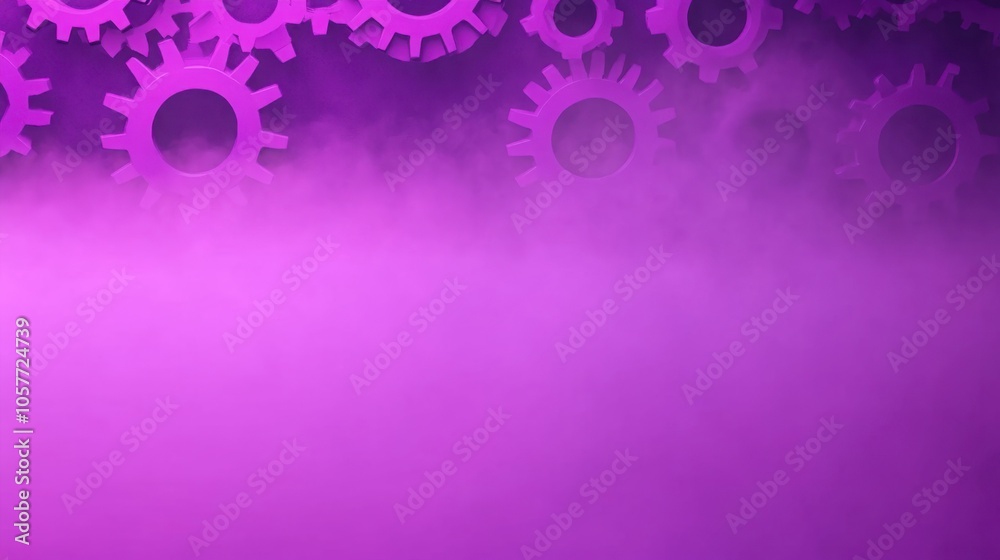 Abstract Watercolor Gears and Cogs Background Abstract Watercolor Gears and Cogs Background