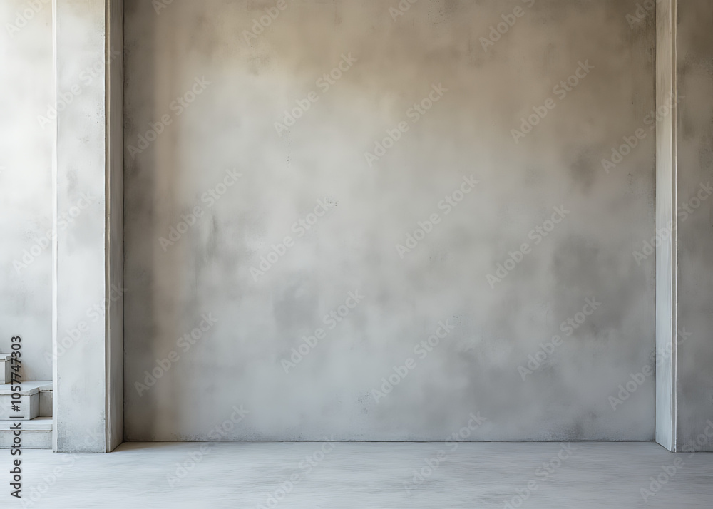 Gray concrete provides a neutral and subtle backdrop for most artwork and design projects. Gray concrete provides a neutral and subtle backdrop for most artwork and design projects.
