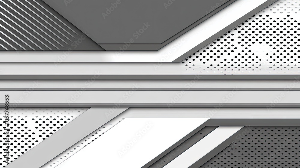 Modern gray tech background with geometric shapes, creating a connected, futuristic network Modern gray tech background with geometric shapes, creating a connected, futuristic network