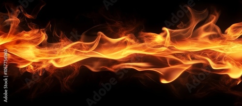 Abstract fiery wallpaper portraying intense energy